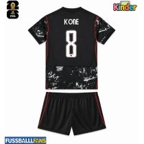 Kanada Ismael Kone #8 Auswärts Trikotsatz Kinder WM 2026 Kurzarm (+ Kurze Hosen)